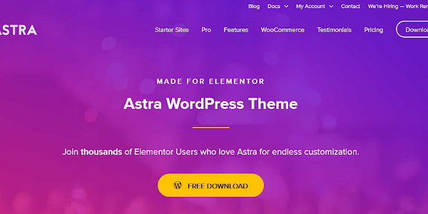 Astra WordPress Theme Review 2021