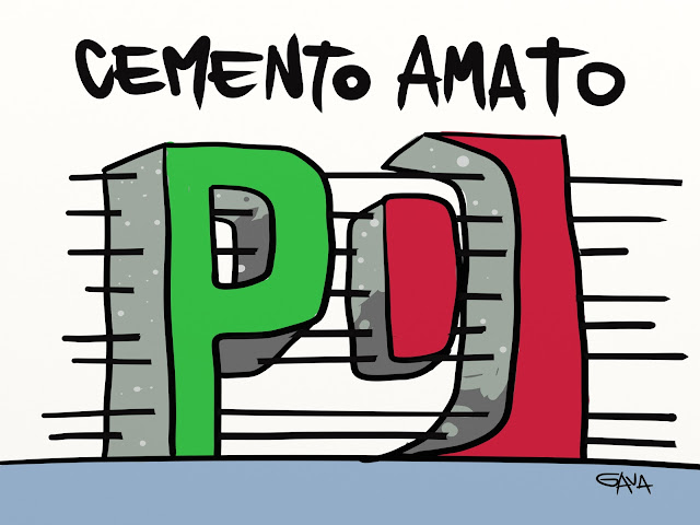 AMATO pd presidente della repubblica rodotà gabanelli gava gavavenezia bersani grillo satira ridere rosso verde p d battute