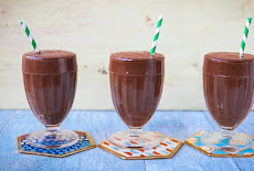 شيك شوكولاتة أفوكادو Chocolate avocado shake 