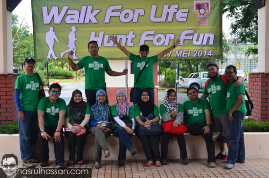 Program AGM Alumni SEMESTI Walk Hunt 2014