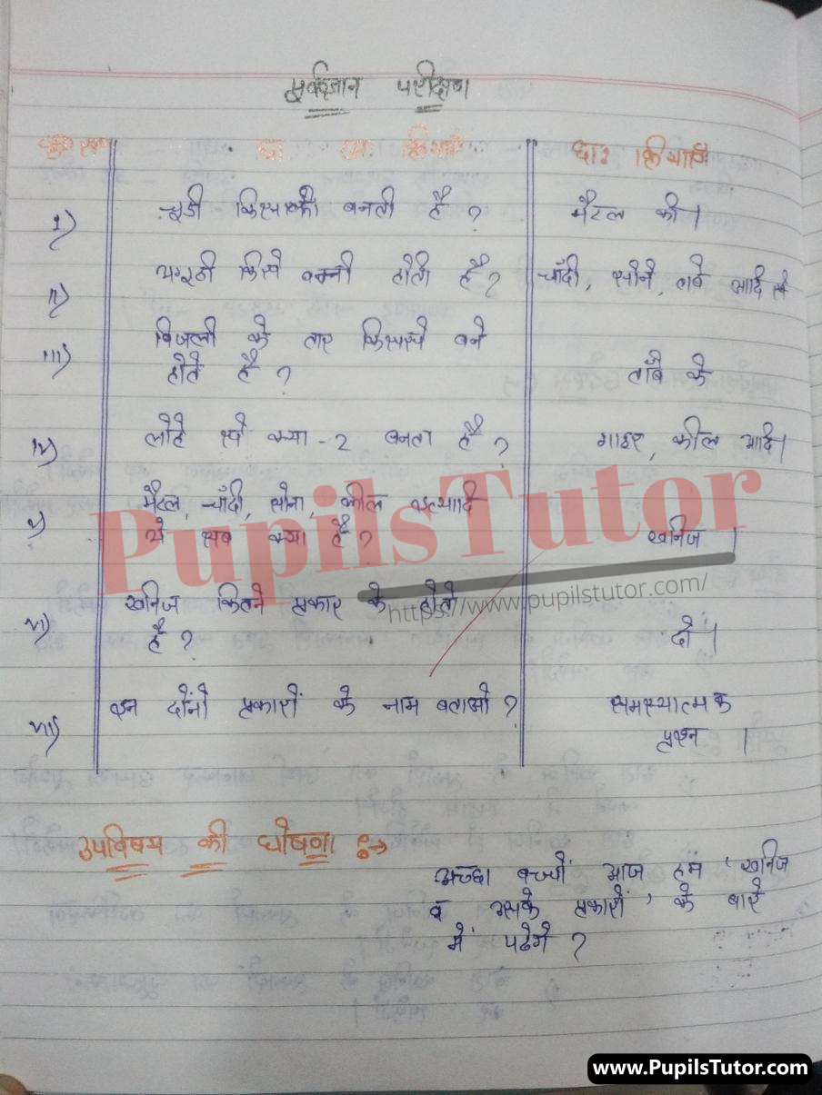 Real School Teaching And Mega Teaching  Khanij Evam Uske Prakar Lesson Plan For B.Ed And Deled In Hindi Free Download PDF And PPT (Power Point Presentation And Slides) | बीएड और डीएलएड के लिए स्कूल टीचिंग एंड मेगा टीचिंग  पर खनिज व उसके प्रकार कक्षा 6 और 7 के लेसन प्लान की पीडीऍफ़ और पीपीटी फ्री में डाउनलोड करे| – (Page And PDF Number 2) – pupilstutor