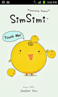 SimSimi Aplikasi Chatting Lucu Android