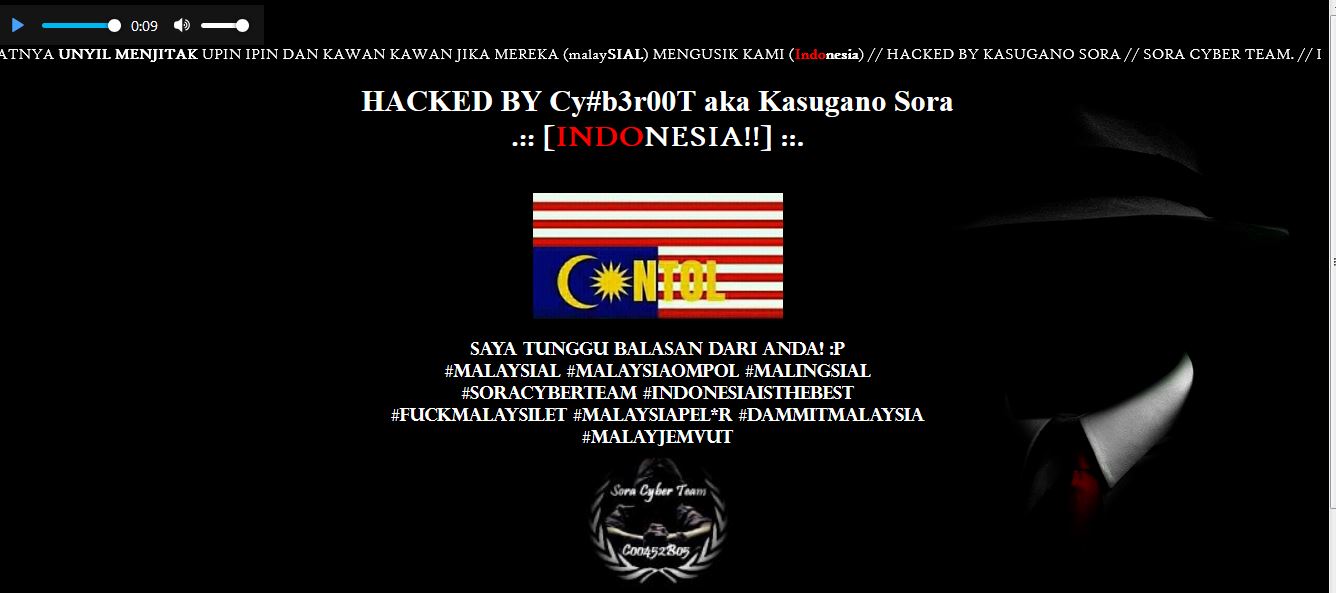 SEA Games 2017 Situs Malaysia Diretas Lagi Inilah Pesan Hacker