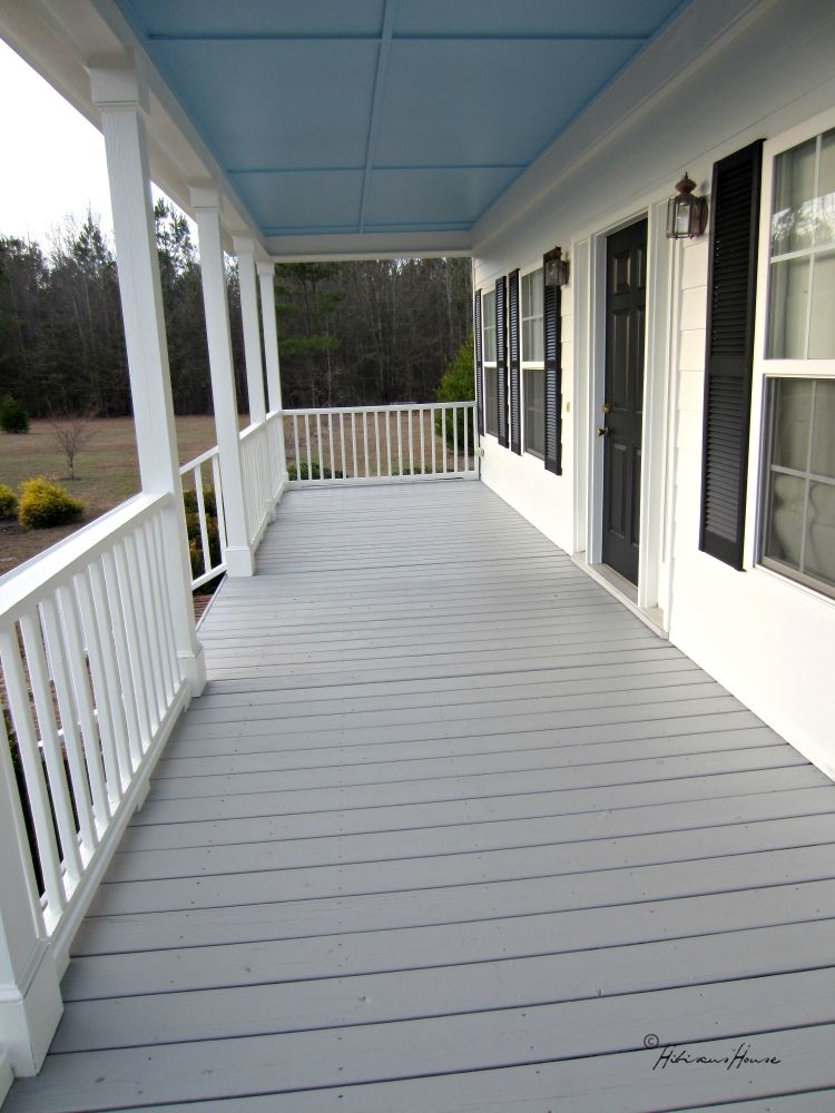 Would You Like To See Our New Porch Floor