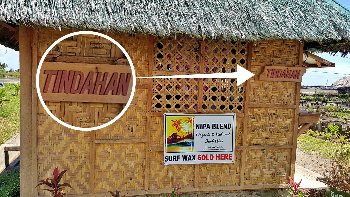 sari-sari store at Sabang Daguitan Surf Camp in Dulag Leyte