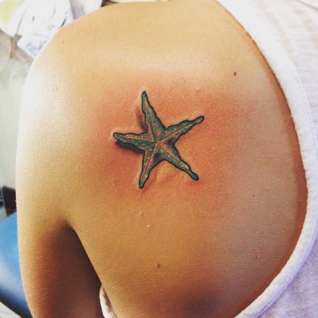 Tatuagens de estrela do mar