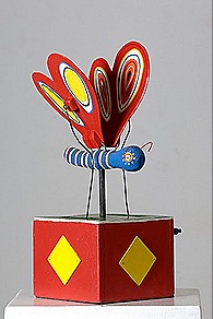 borboleta com manivela