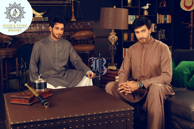 Aijaz and Faysal Kurta Collection For Eid By Bonanza