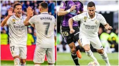 He's just like a kid!: Video of Eden Hazard's reaction when he's told that he's going to come on! 😍❤️