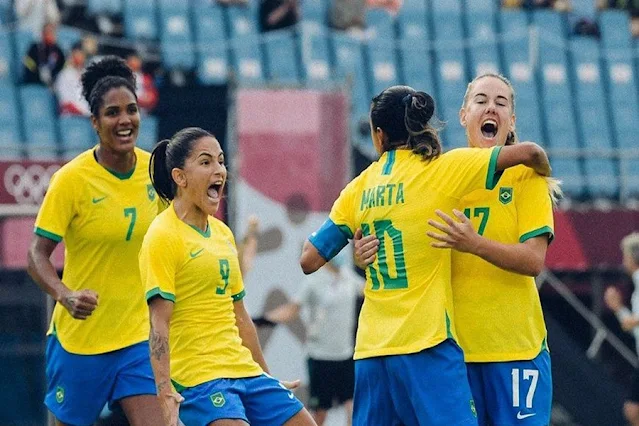 Seleção feminina goleia China na estreia do Brasil na Olimpíada