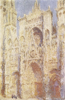 quadro Catedral de Rouen mais claro  