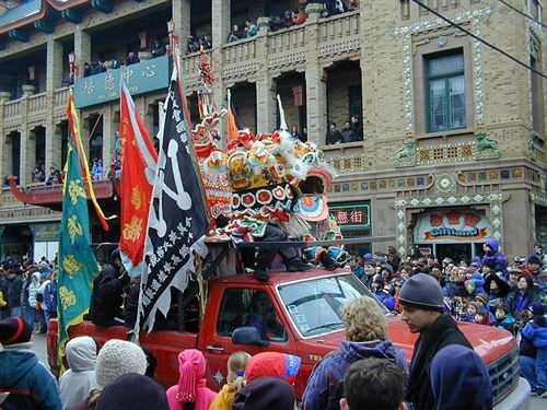 Famous Chinese New Year Chicago Parade