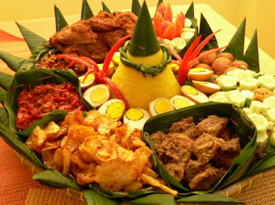 Gambar Resep Nasi Tumpeng Komplit Isinya dan Enak Rasanya