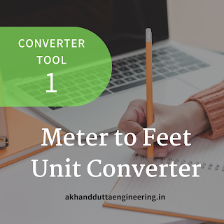 Meter and Feet Unit Conversion Calculator