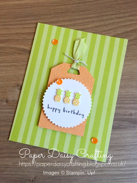 Stampin' Up! Fruit Basketby Paper Daisy Crafting