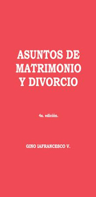 Gino Iafrancesco V.-Asuntos De Matrimonio y Divorcio-