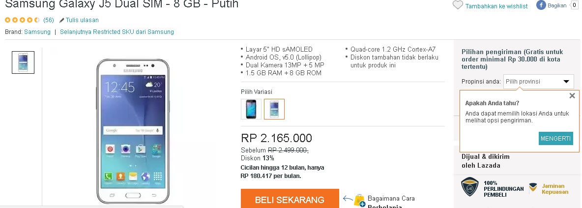 Samsung Galaxy J5 Harga Desember 2016 - Informasi Samsung 