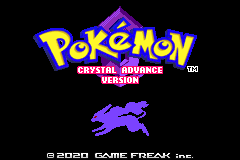 Pokemon Crystal Advance (GBA)