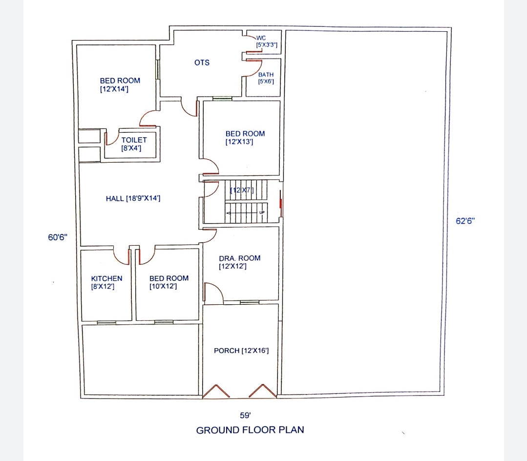 Awesome House Plans 18 X 36 East Face 2 Bedroom House Plan With 3d Front Elevation Design