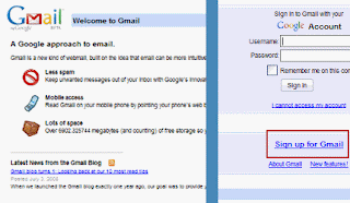 Cara Buat EMail Gmail di Google ( Panduan Untuk Pemula )