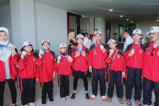 Membanggakan, Lombok Tengah lampaui target medali cabor sepatu roda