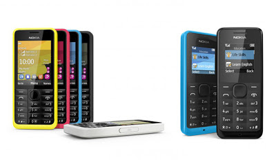 Nokia 105 dan 301