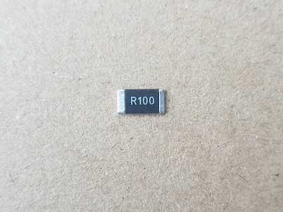 ตัวต้านทาน  SMD  R100   100   milliohm   Resistor