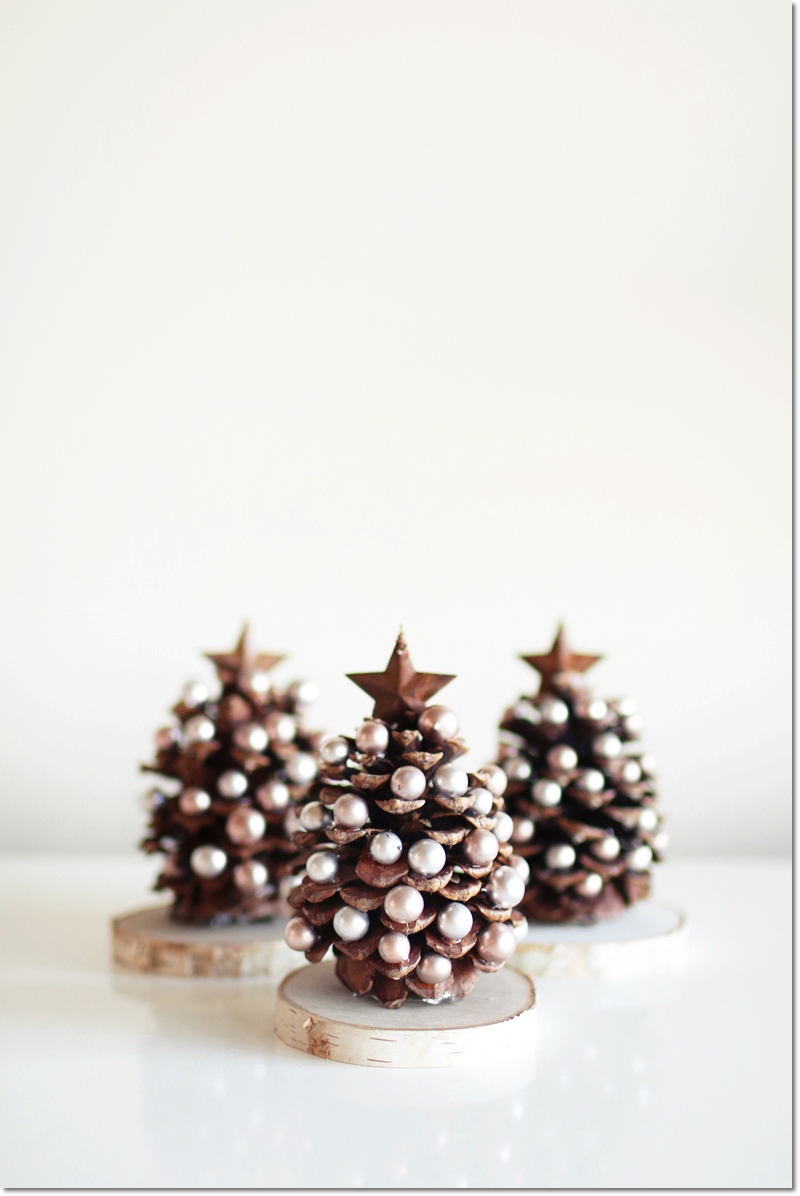 DIY Pine Cone Christmas Craft Ideas