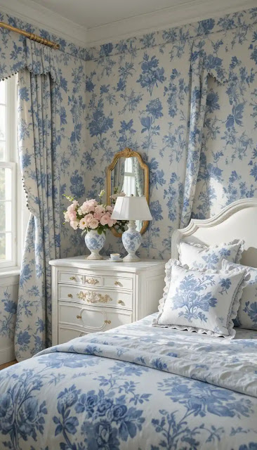 7. Toile de Jouy That Fancy French Print That Works Like Magic