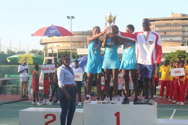 Compétition de tennis de la CAT et l’IFT : Le Togo ravit la première place dans la catégorie cadette