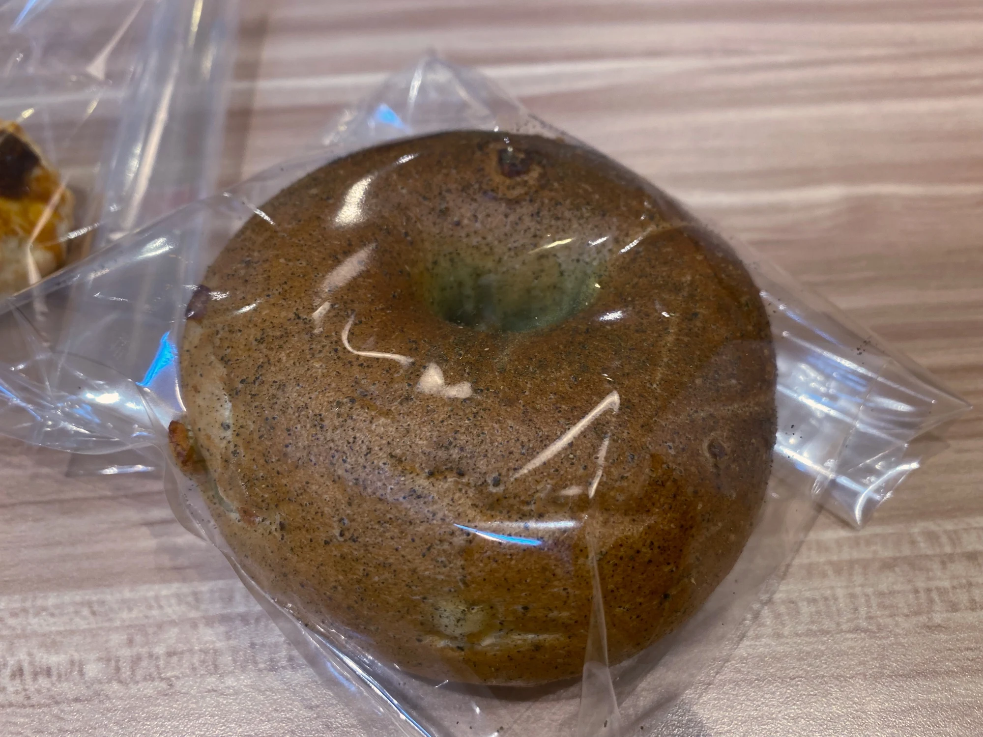 橘丁烏龍貝果