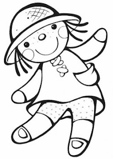 doll coloring pages