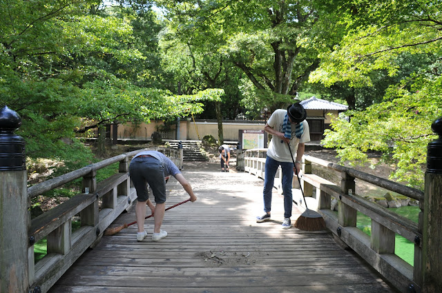 奈良公園清掃活動