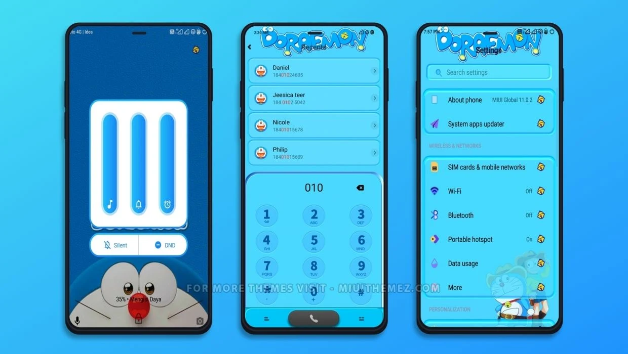 Doraemon Nobita MIUI Theme 