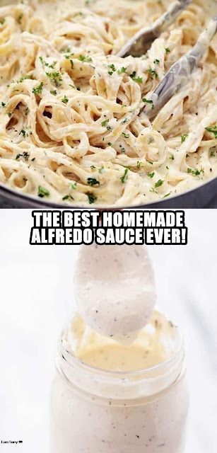 The Best Homemade Alfredo Sauce Ever Recipe