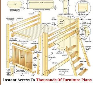 DIY Loft Bed Plans Free