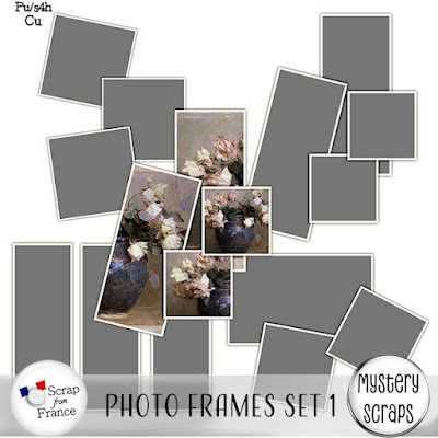 Photo Frames Set 1 by Mystery Scraps