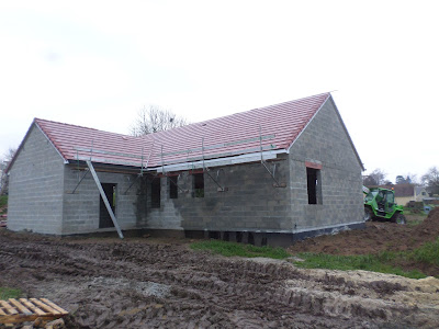 Couverture de notre maison en semi autoconstruction