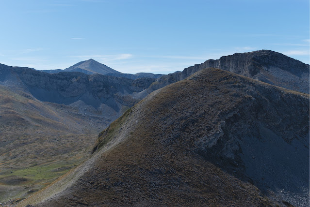 Dalla cima del Morretano, vista sul Costone e il m. Velino