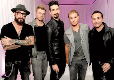 Foto de los Backstreet Boys posando