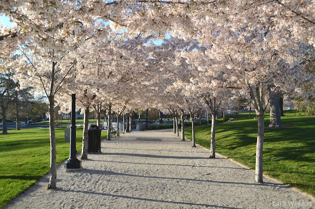 walking path at Utah State Capitol Building