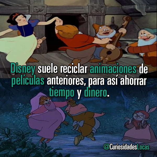 Disney recicla animaciones