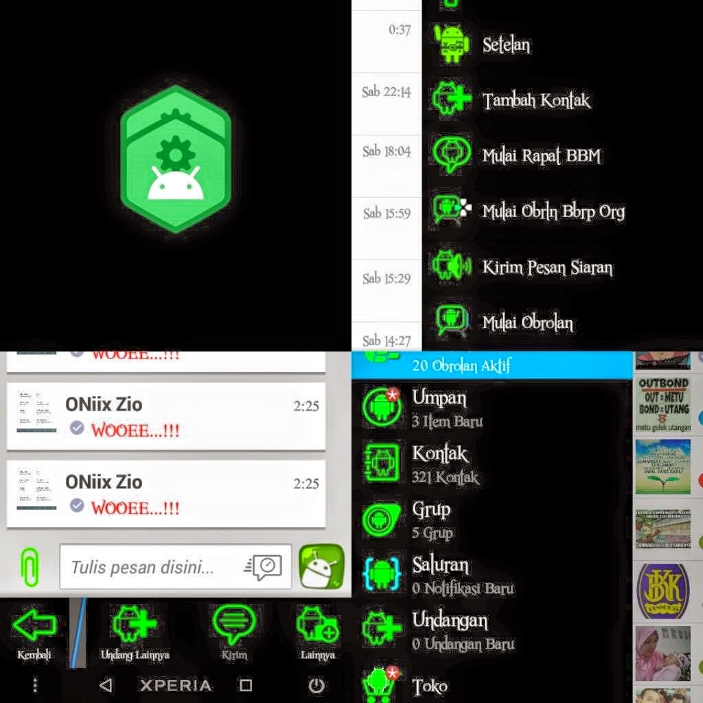 BBM MOD Green Light 2.8.0.21 APK