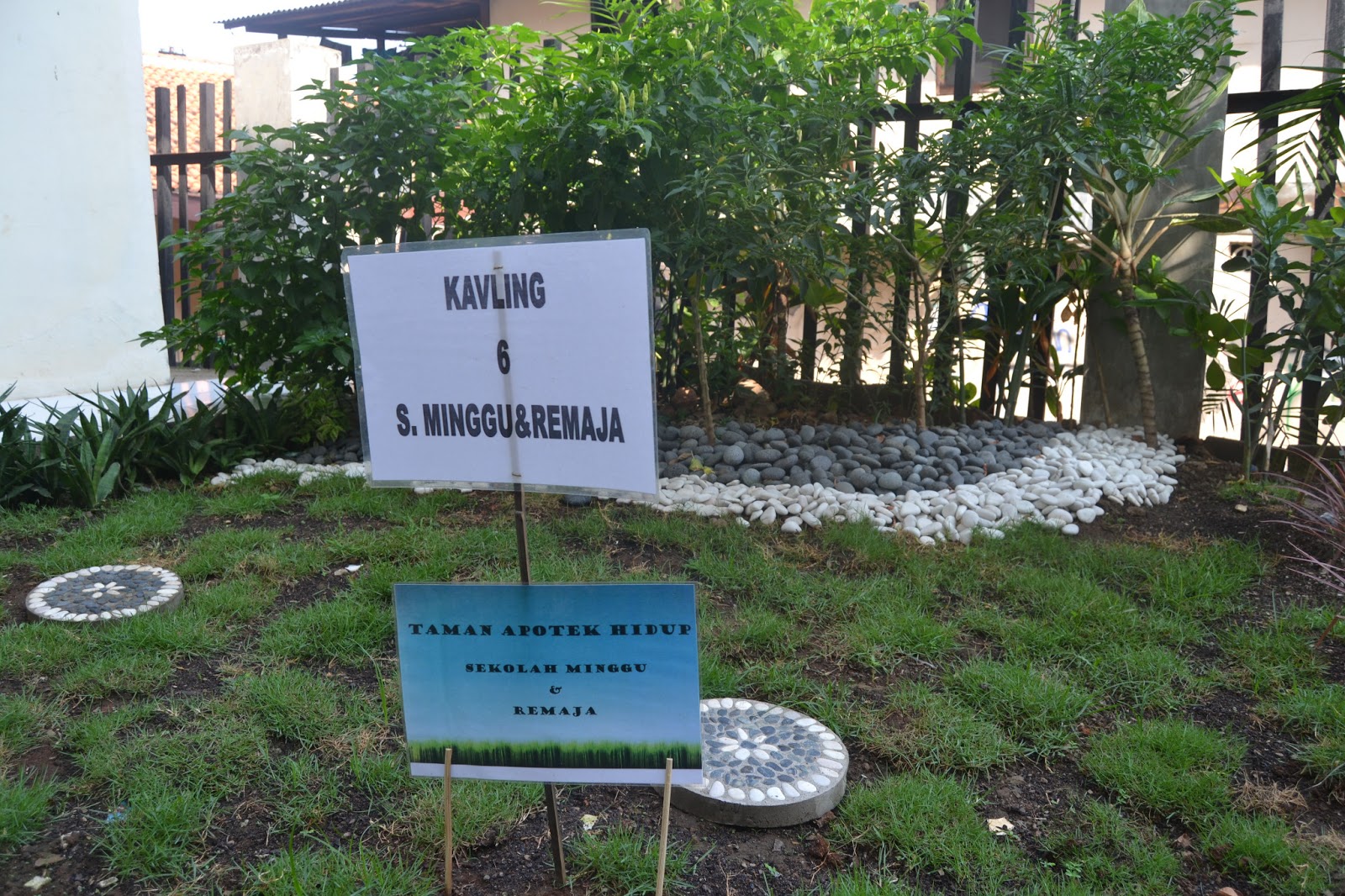 HKBP Resort Menteng Lama Halimun Lomba Pembuatan Taman Gereja