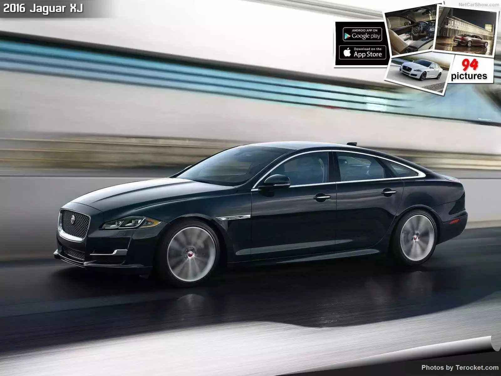 Hình ảnh xe ô tô Jaguar XJ 2016 & nội ngoại thất