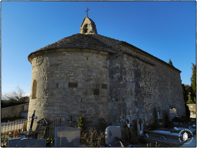 LE PEGUE (26) - Chapelle romane Sainte-Anne