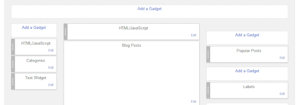 Blogger - 15 Item item Sidebar Blog 