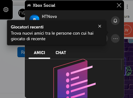 Xbox Game Bar per Windows 10 e 11 ti mostra con chi hai giocato di recente