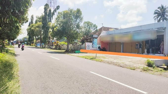 Tanah Murah Strategis Bonus Ruko Ruang Usaha 3 Plong Jalan Raya Utama Palagan Km.10