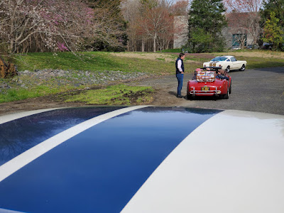 Ready to leave Charlotte for Amelia Island. ©Virginia Classic Mustang Inc